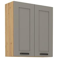 Küchenschrank Luna claygrey/artisan 80G-90 2F