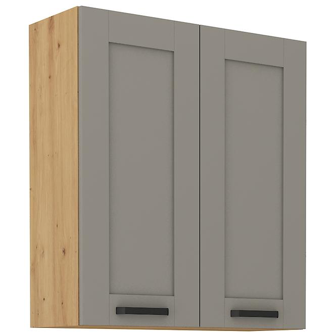 Küchenschrank Luna claygrey/artisan 80G-90 2F