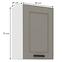Küchenschrank Luna claygrey/weiß 50G-72 1F,2