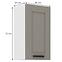 Küchenschrank Luna claygrey/weiß 40G-72 1F,2