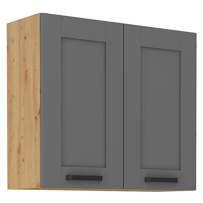 Küchenschrank Luna dustgrey/artisan 80G-72 2F