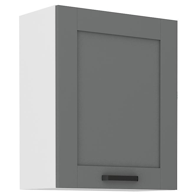 Küchenschrank Luna dustgrey/weiß 60G-72 1F