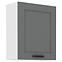 Küchenschrank Luna dustgrey/weiß 60G-72 1F