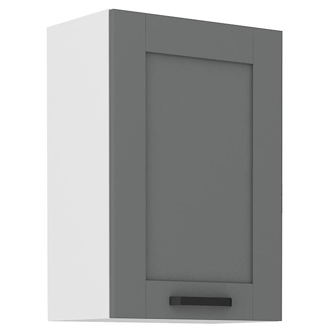 Küchenschrank Luna dustgrey/weiß 50G-72 1F