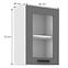 Küchenschrank Luna dustgrey/weiß 40GS-72 1F,2