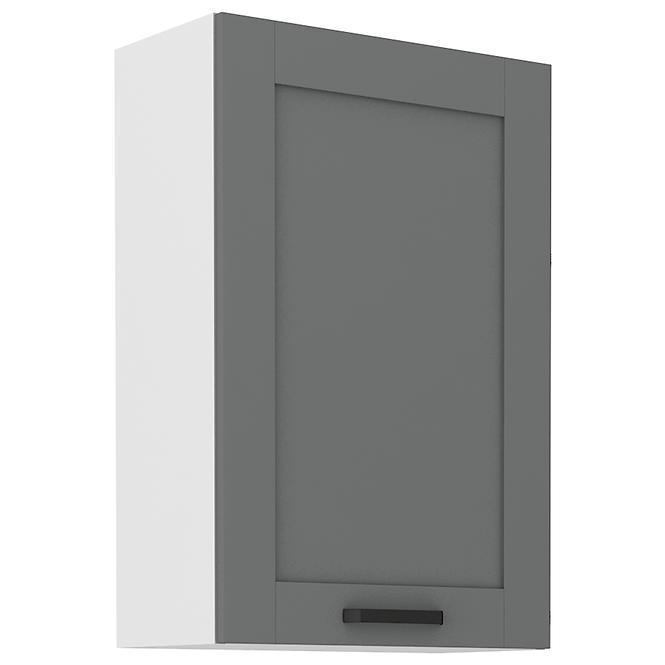 Küchenschrank Luna dustgrey/weiß 60G-90 1F