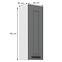 Küchenschrank Luna dustgrey/weiß 30G-90 1F,2