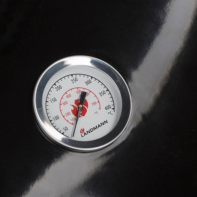Grill Schwarze Black Pearl 31349 
