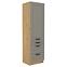 Küchenschrank Luna claygrey/artisan 60DKS-210 3S 1F