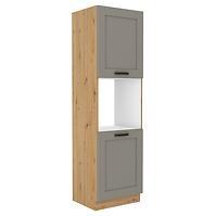 Küchenschrank Luna claygrey/artisan 60DP-210 2F