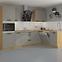Küchenschrank Luna claygrey/artisan 60DK-210 2F,6