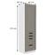 Küchenschrank Luna claygrey/weiß 60DKS-210 3S 1F,2