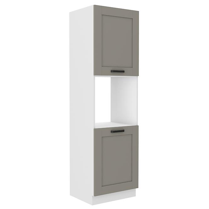 Küchenschrank Luna claygrey/weiß 60DP-210 2F