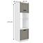 Küchenschrank Luna claygrey/weiß 60DMP-210 2F,2