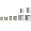 Küchenschrank Luna claygrey/weiß 40DK-210 2F,10