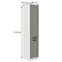 Küchenschrank Luna claygrey/weiß 40DK-210 2F,2