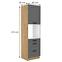 Küchenschrank Luna dustgrey/artisan 60DPS-210 3S 1F,2