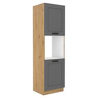 Küchenschrank Luna dustgrey/artisan 60DP-210 2F