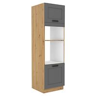 Küchenschrank Luna dustgrey/artisan 60DMP-210 2F