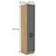 Küchenschrank Luna dustgrey/artisan 40DK-210 2F,2