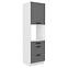 Küchenschrank Luna dustgrey/weiß 60DPS-210 3S 1F