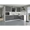 Küchenschrank Luna dustgrey/weiß 60DPS-210 3S 1F,6