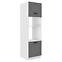 Küchenschrank Luna dustgrey/weiß 60DMP-210 2F
