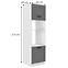 Küchenschrank Luna dustgrey/weiß 60DMP-210 2F,2