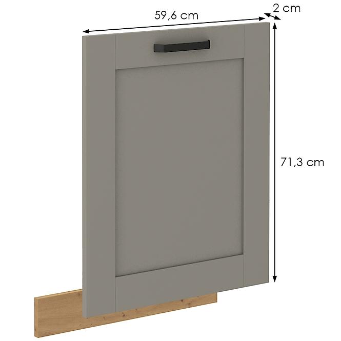 Türen für Einbauspülmaschine Luna claygrey/artisan 713x596,2