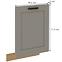 Türen für Einbauspülmaschine Luna claygrey/artisan 713x596,2