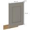 Türen für Einbauspülmaschine Luna claygrey/artisan 570x446,2