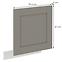 Türen für Einbauspülmaschine Luna claygrey/weiß 570x596,2