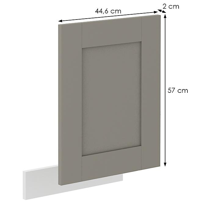 Türen für Einbauspülmaschine Luna claygrey/weiß 570x446,2