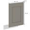 Türen für Einbauspülmaschine Luna claygrey/weiß 570x446,2