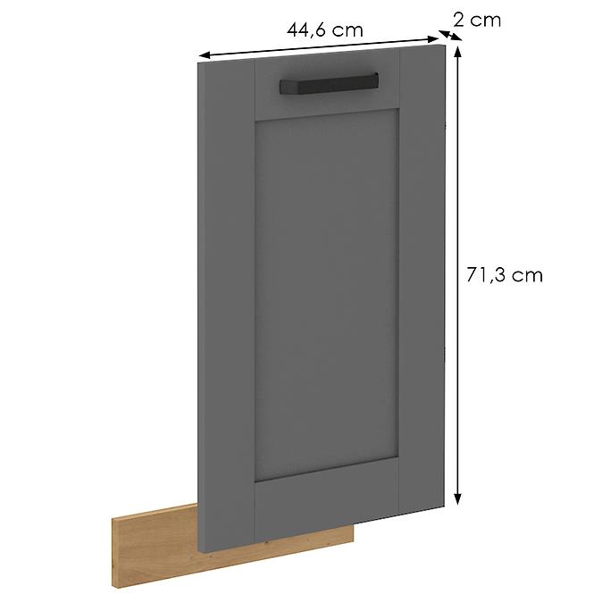 Türen für Einbauspülmaschine Luna dustgrey/artisan 713x446,2
