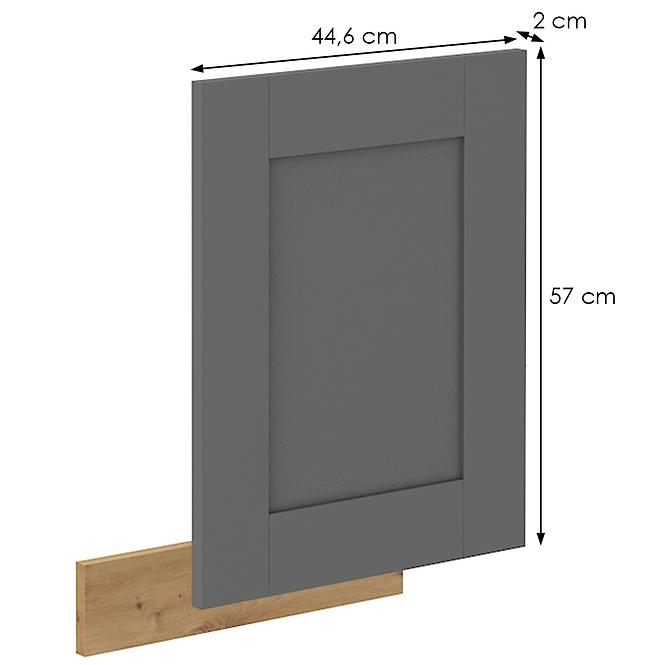 Türen für Einbauspülmaschine Luna dustgrey/artisan 570x446,2