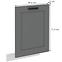 Türen für Einbauspülmaschine Luna dustgrey/weiß 713x596,2