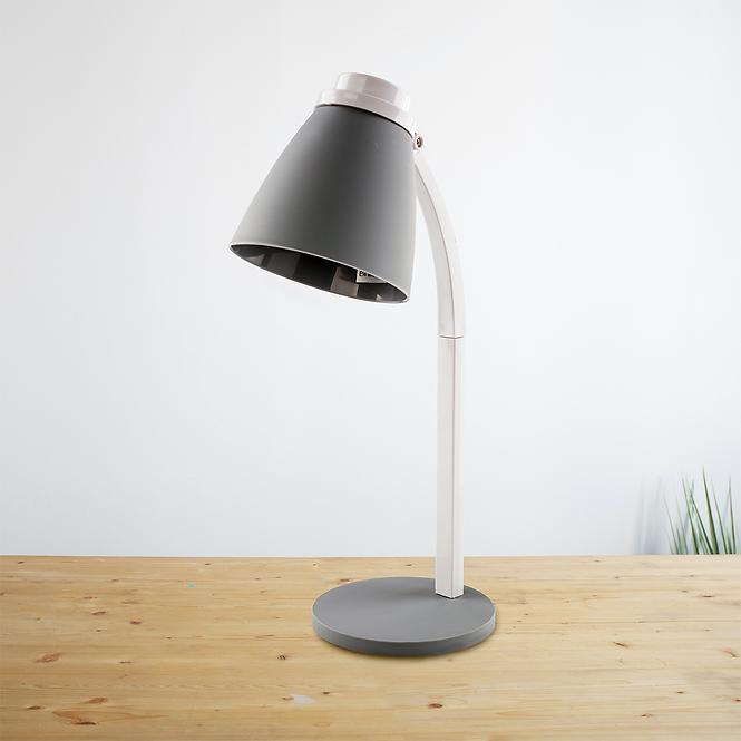 45VW LAMPKA BIURKOWA MONIC VO0792 SZARA MAX 15W LB1