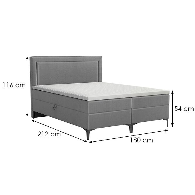 Bett Tempe Box Spring 180x200 Fresh 32