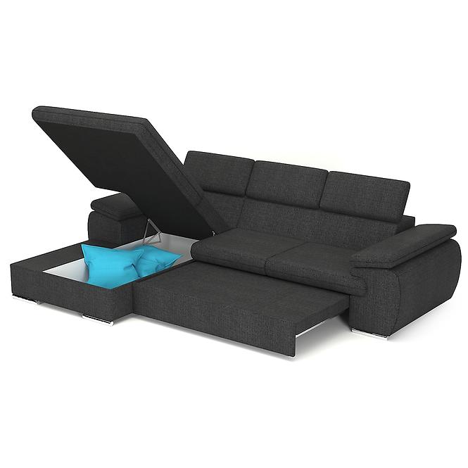 Ecksofa Polo L porto35 + pod. Porto61