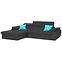 Ecksofa Polo L porto35 + pod. Porto61,2