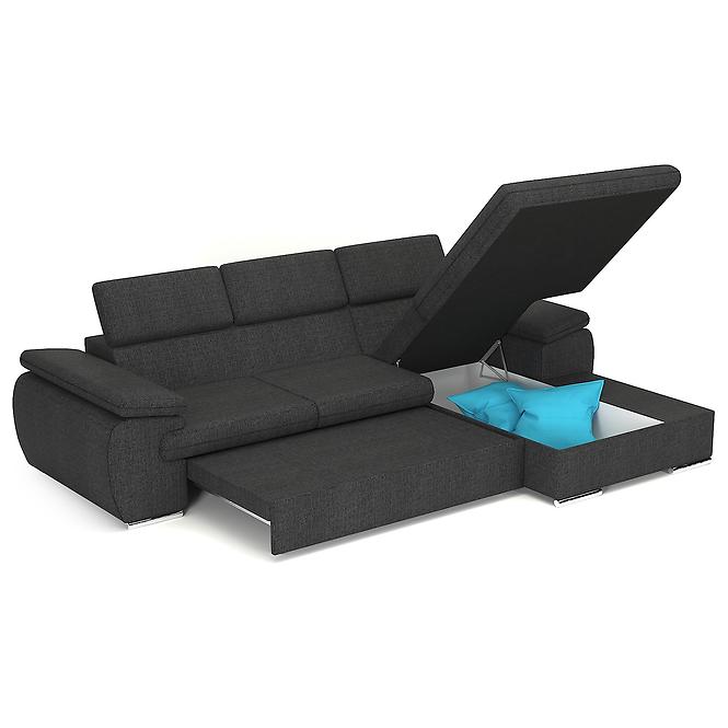 Ecksofa Polo R porto35 + pod. Porto 61