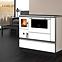 Küchenofen Dominant 90 Cappuccino 7kW Rechts,3