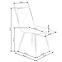 Stuhl K438 Stoff velvet/Metall dunkelgrün,7