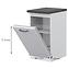 Türen für Einbauspülmaschine Evia k45/4 Pearl Grey Matte,2