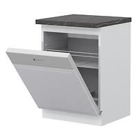 Türen für Einbauspülmaschine Evia k60d/4 Pearl Grey Matte