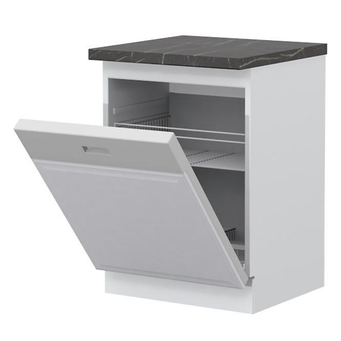 Türen für Einbauspülmaschine Evia k60d/4 Pearl Grey Matte