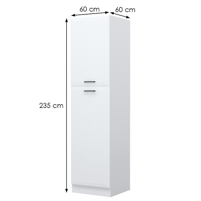 Küchenschrank Evia k23-60-2kf/4 pearl grey Matt