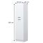Küchenschrank Evia k23-60-2kf/4 pearl grey Matt,2