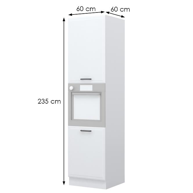 Küchenschrank Evia k23-60-2kr/4 pearl grey Matt